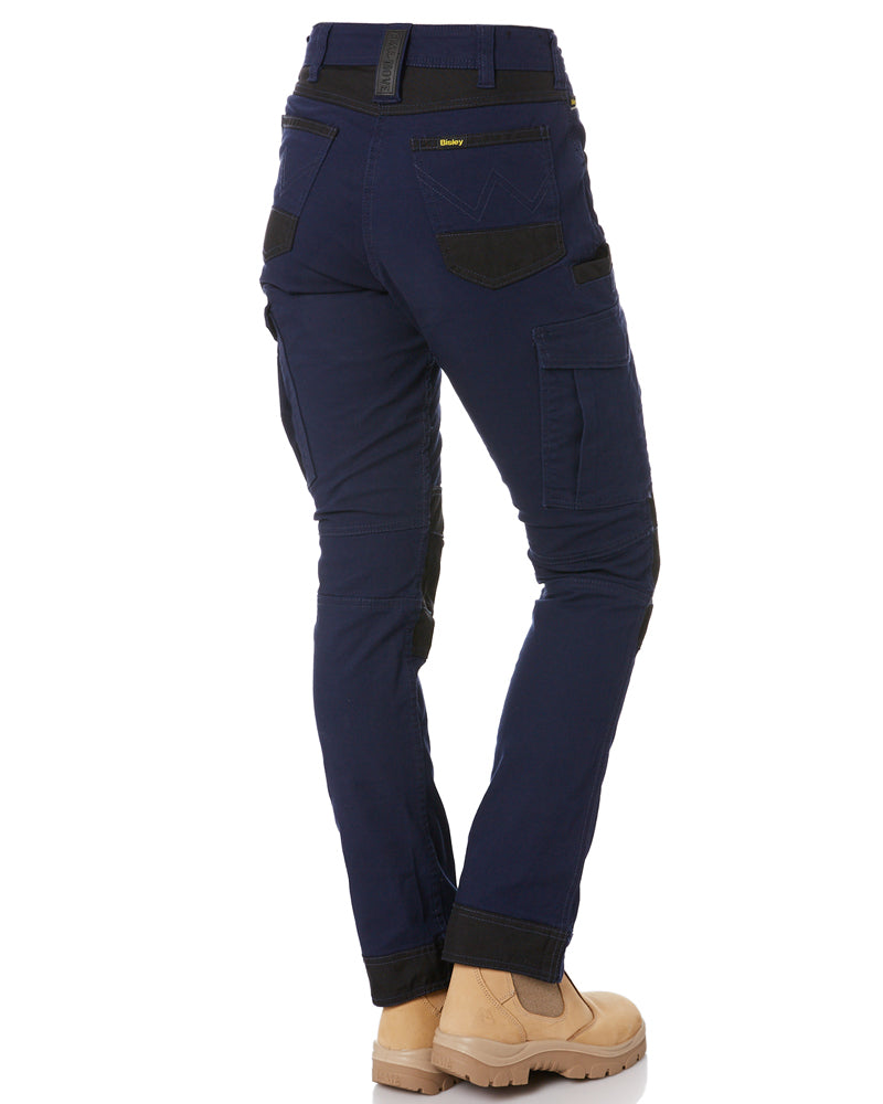 Womens Flex and Move Cargo Pants - Navy