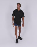 Denim Trucker Shorts - Denim