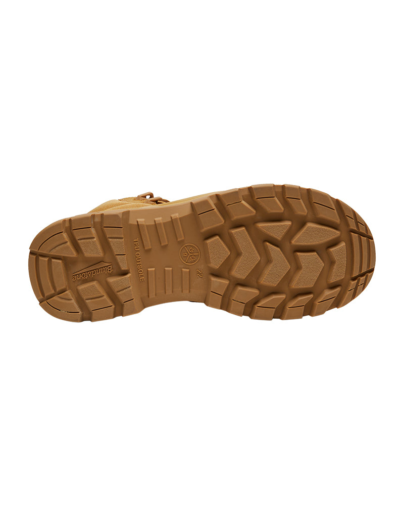 RotoFlex 8550 Mid Zip Side Safety Boot - Wheat