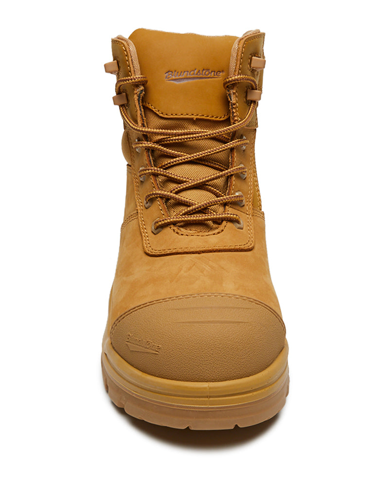 RotoFlex 8550 Mid Zip Side Safety Boot - Wheat