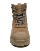 RotoFlex 8553 Mid Zip Side Safety Boot - Stone