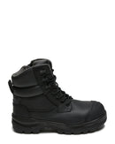 RotoFlex 8561 High Zip Side Safety Boot - Black