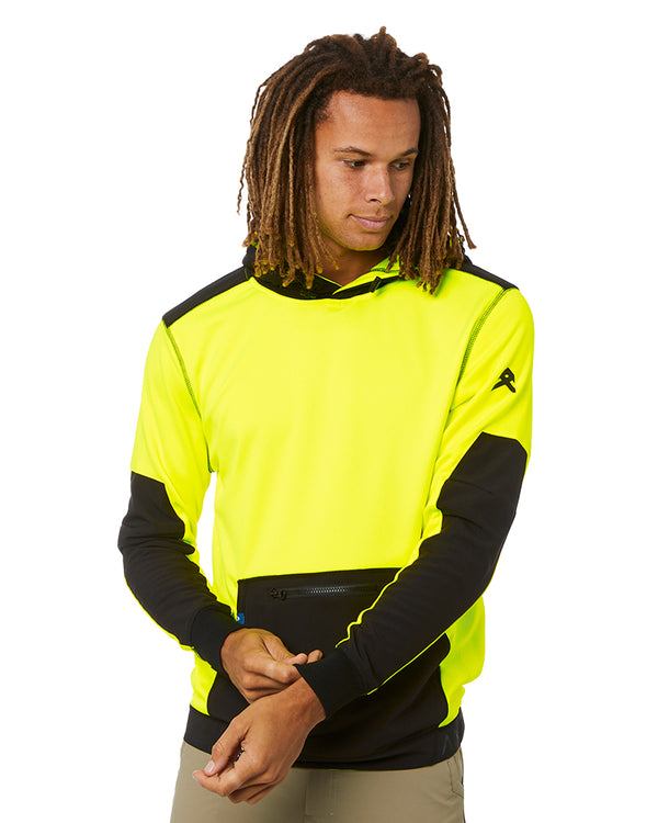 Hi Vis Tech Hoodie - Yellow