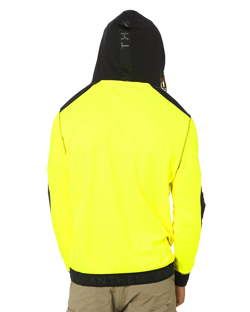 Hi Vis Tech Hoodie - Yellow