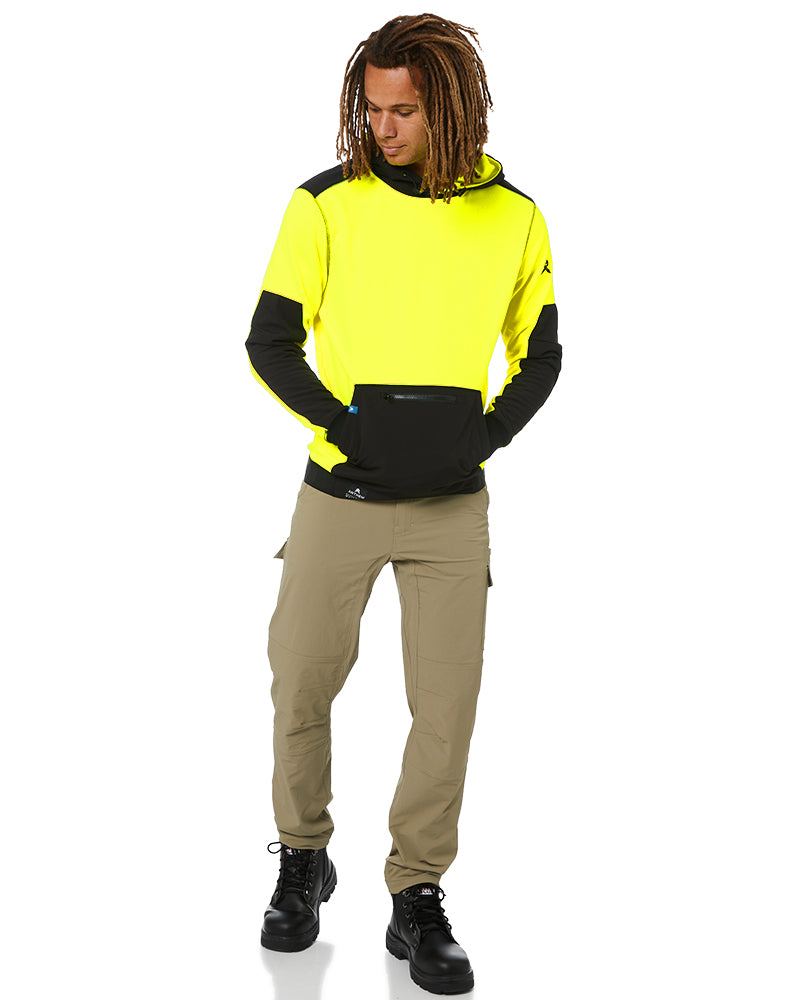 Hi Vis Tech Hoodie - Yellow