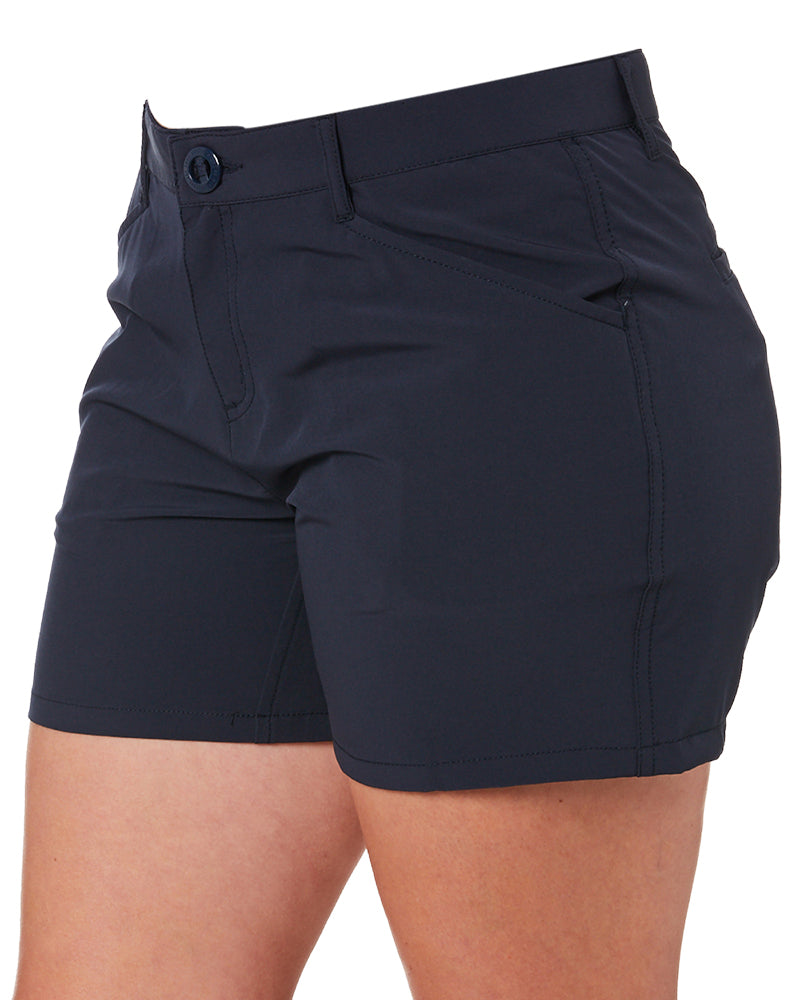 Ladies Flexlite Shorts - Navy