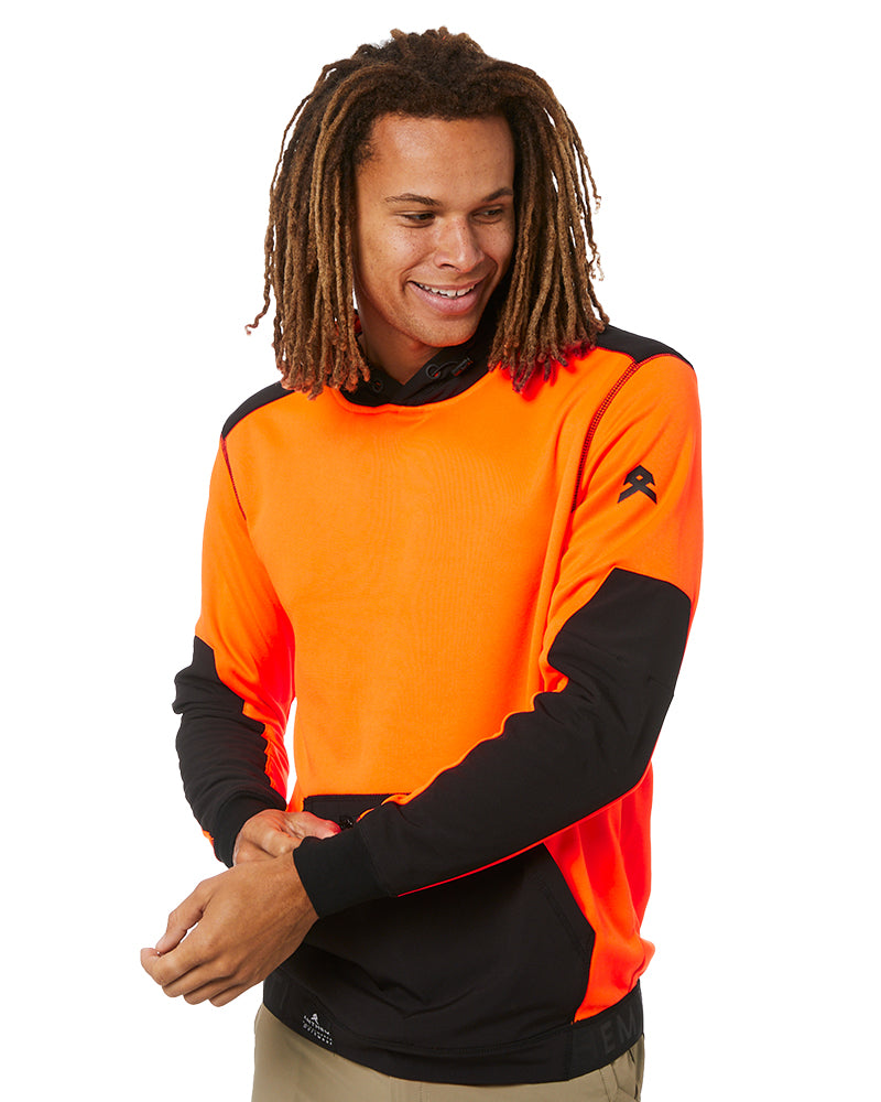 Hi Vis Tech Hoodie - Orange