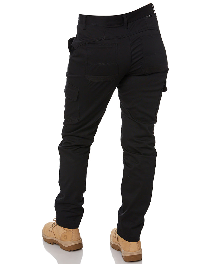 Unit Ladies Staple Cargo Pants Black Buy Online