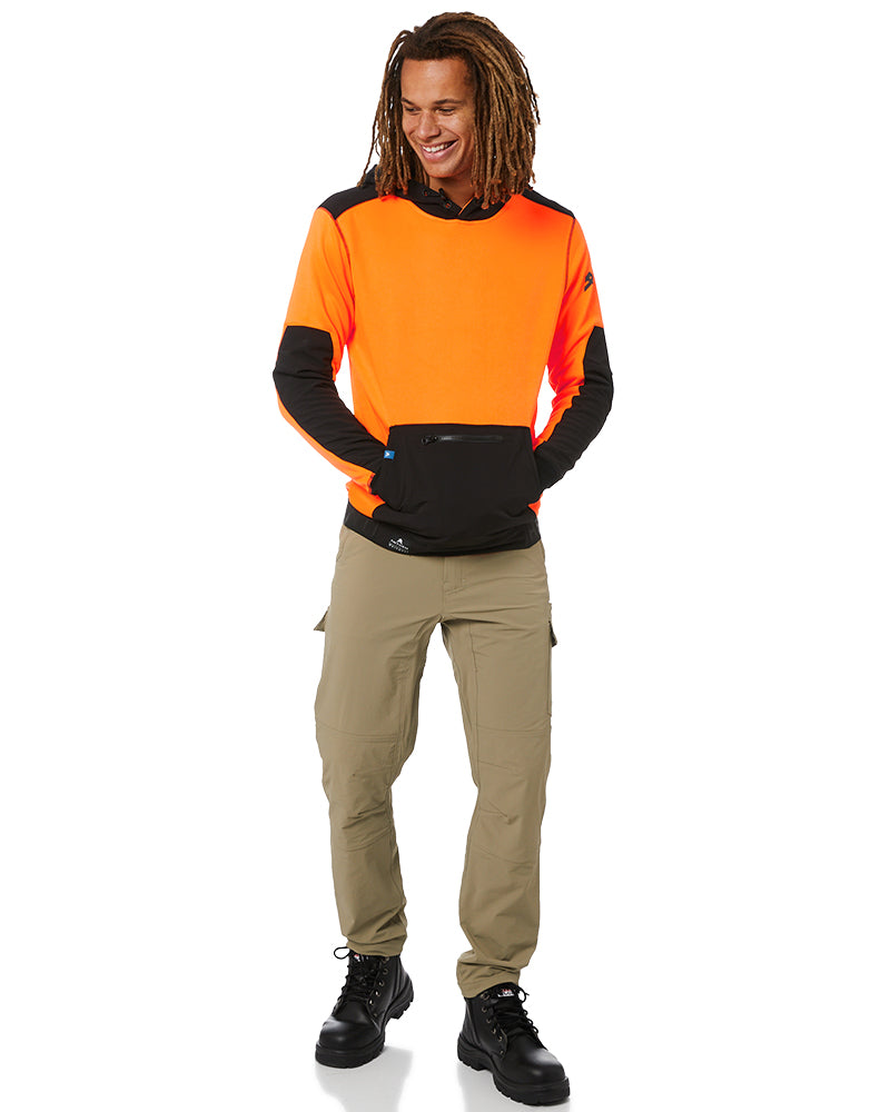 Hi Vis Tech Hoodie - Orange