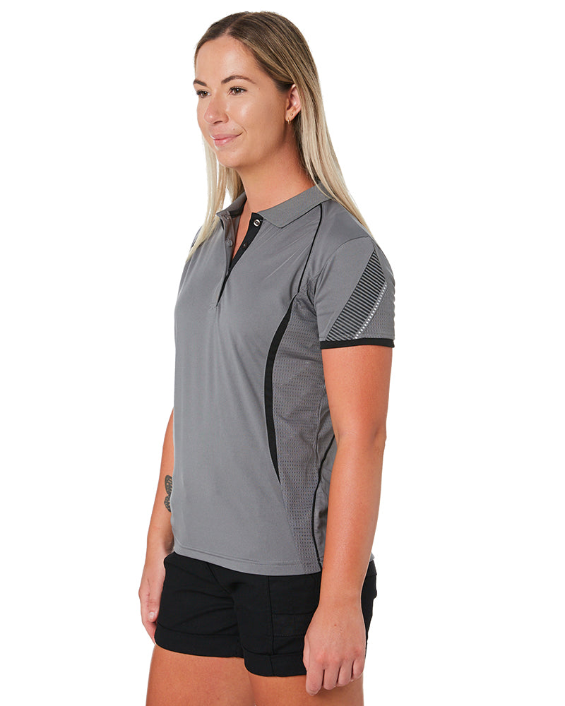 Razor Ladies Polo - Ash/Black