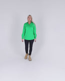 Ladies Closed Front Shirt LS - Emerald
