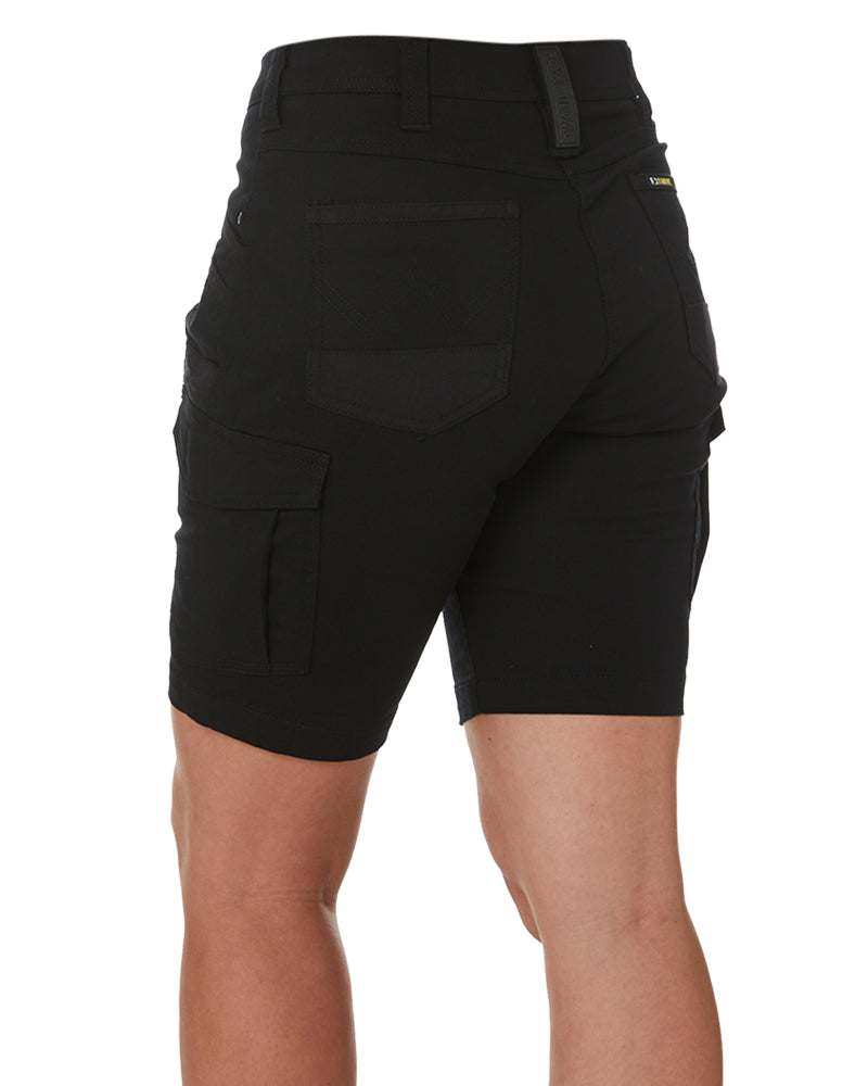 Womens Flex and Move Cargo Short - Black