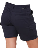 Ladies Staple Cargo Shorts - Navy