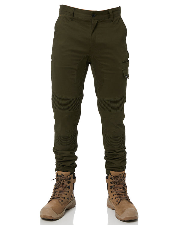 Corrugated Stretch Pant - Olive