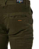 Corrugated Stretch Pant - Olive