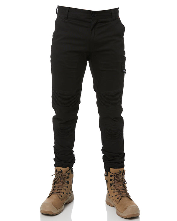 Corrugated Stretch Pant - Black