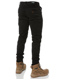 Corrugated Stretch Pant - Black