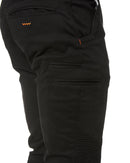 Corrugated Stretch Pant - Black