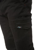 Corrugated Stretch Pant - Black