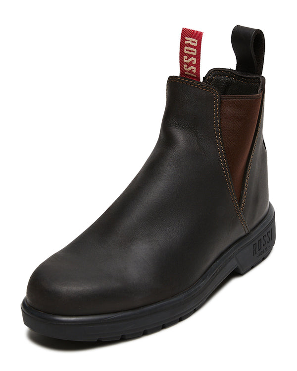 340 Womens Musk Endura Elastic Side Work Boot - Claret