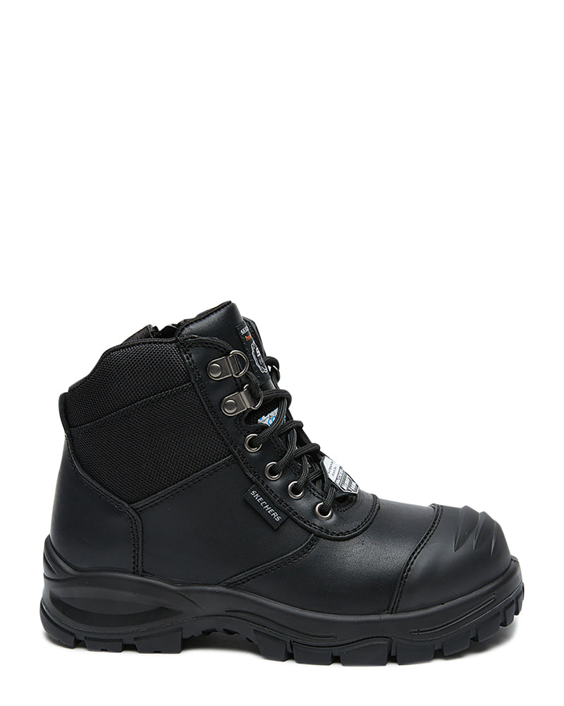Womens Composite Toe Work Boot - Black