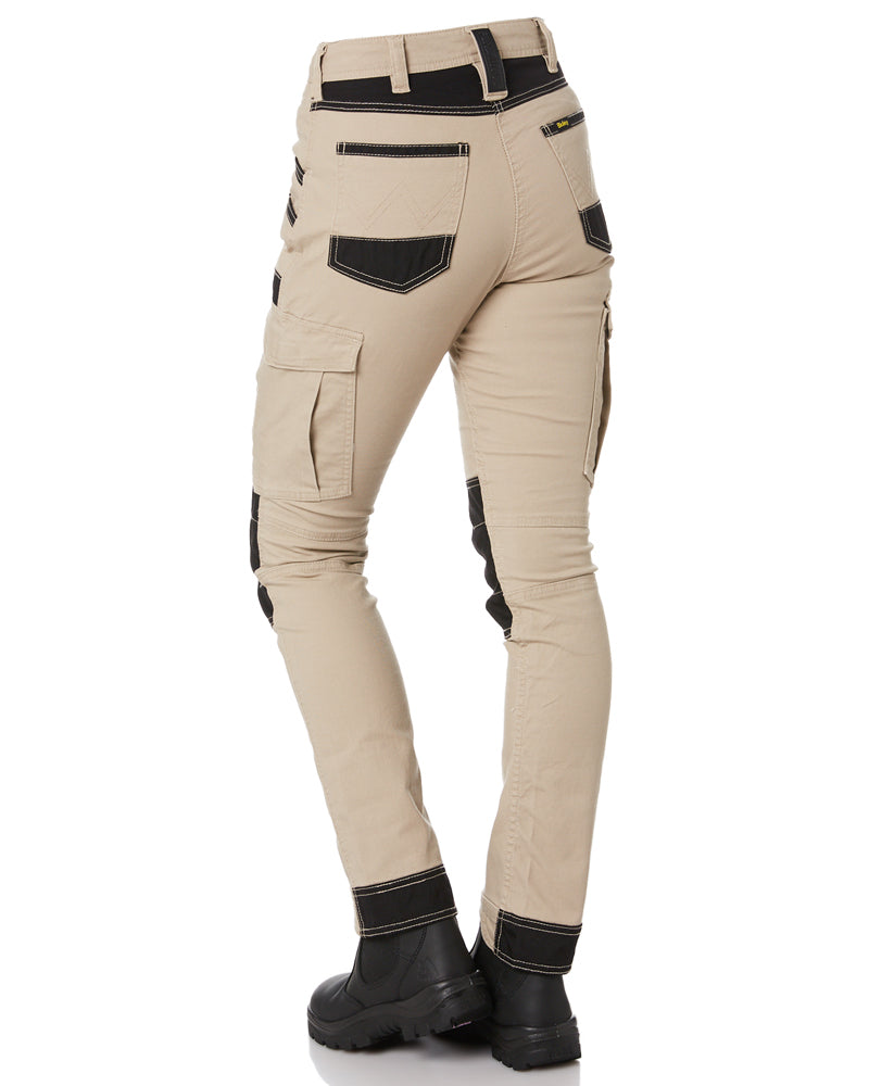 Womens Flex and Move Cargo Pants - Stone