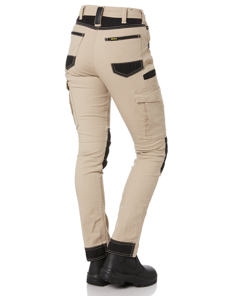 Womens Flex and Move Cargo Pants - Stone