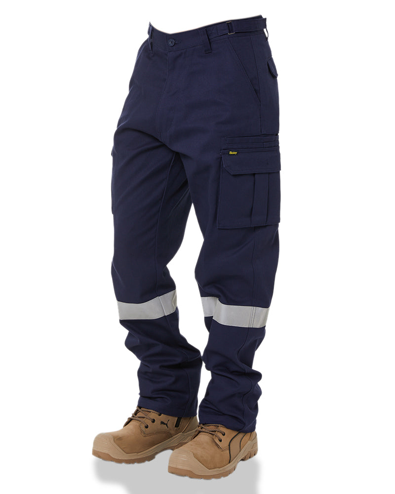 8 Pocket Cargo Pant with Tape - Navy