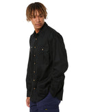 Original Cotton Drill LS Shirt - Black
