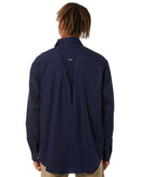 Original Cotton Drill LS Shirt - Navy