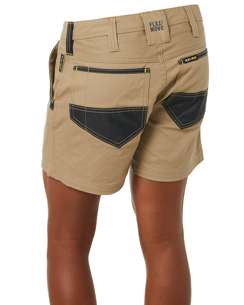 Flex and Move Short Shorts - Khaki