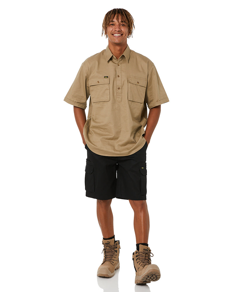 8 Pocket Cargo Short - Black