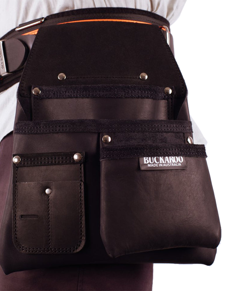 2 Pocket Nailbag – Buckaroo Belts