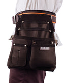 4 Pocket Low Drop Nail bag - Black