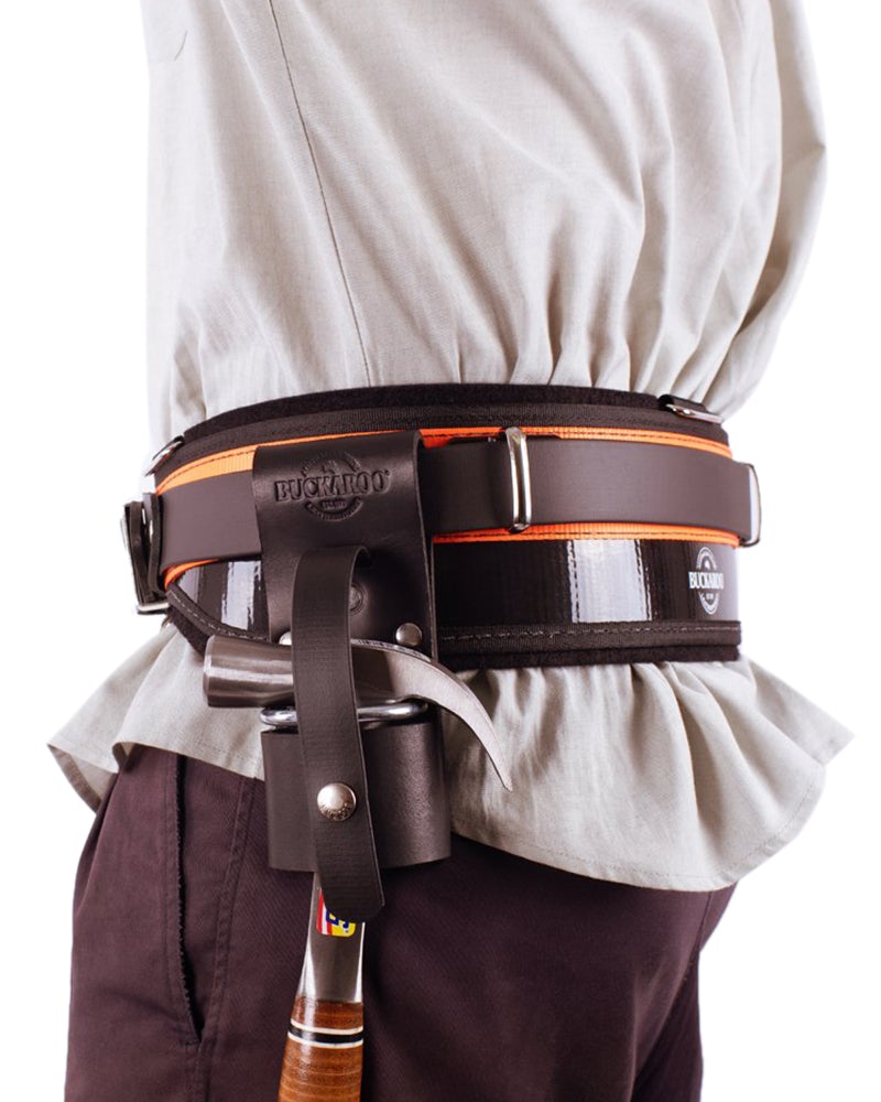 thumbnail image 2 of Buckaroo Apron Leather Work Belt 38 Inch Adjustable Buckaroo 38" All Rounder Tool 38 All Rounder Tool Belt Buckle 2 of 11