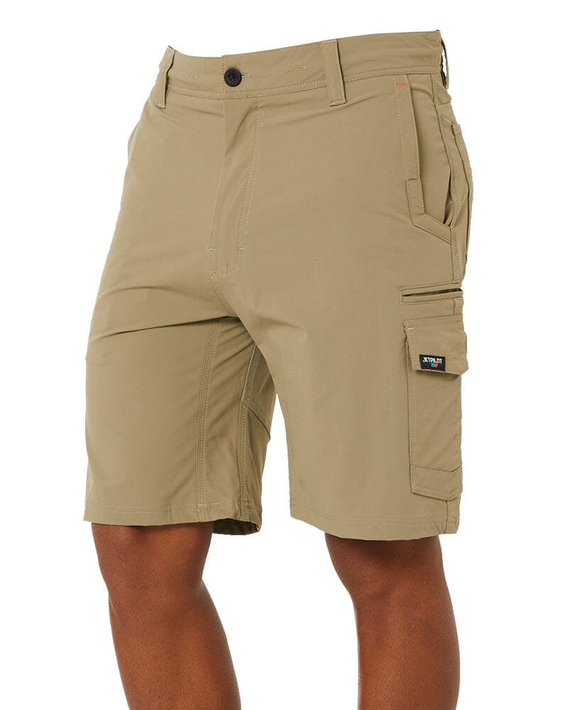 Tradies Jet-Lite Utility Short Value Pack - Khaki