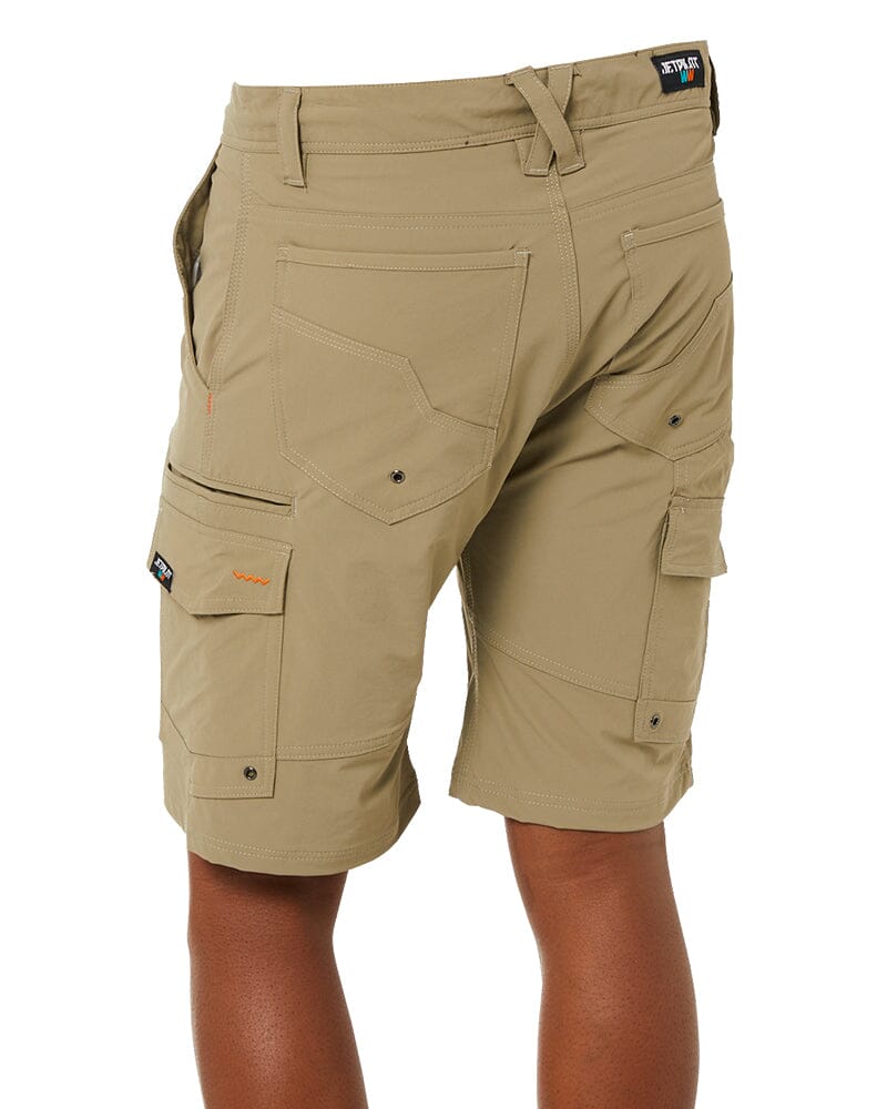 Tradies Jetlite Utility Short Value Pack - Khaki