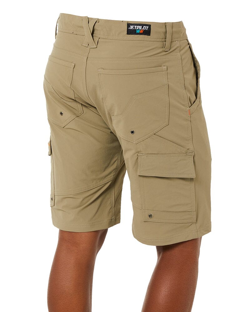 Tradies Jetlite Utility Short Value Pack - Khaki