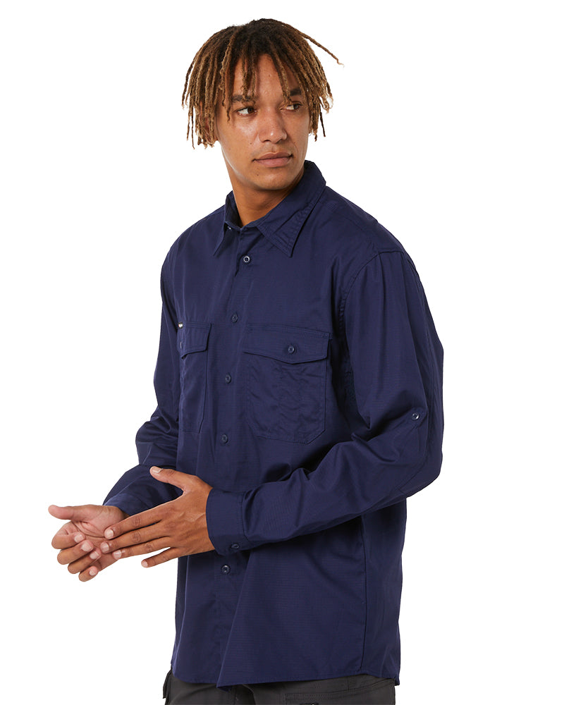 Workcool 2 Long Sleeve Shirt - Navy