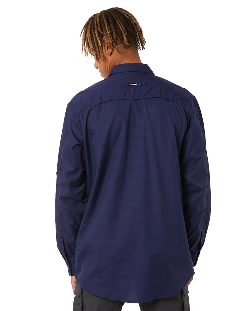 Workcool 2 Long Sleeve Shirt - Navy