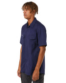 Workcool 2 Short Sleeve Shirt - Navy