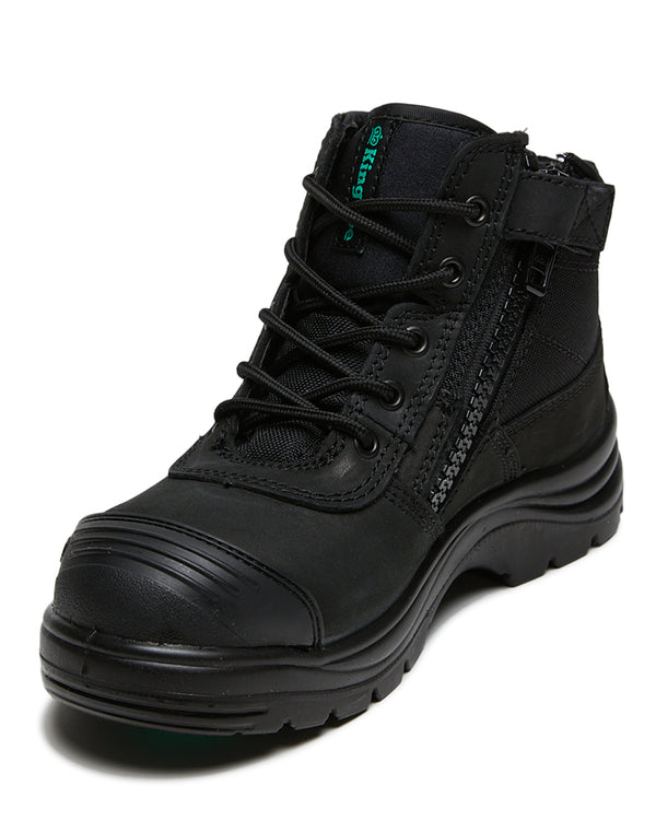 Womens Tradie Safety Boot - Black