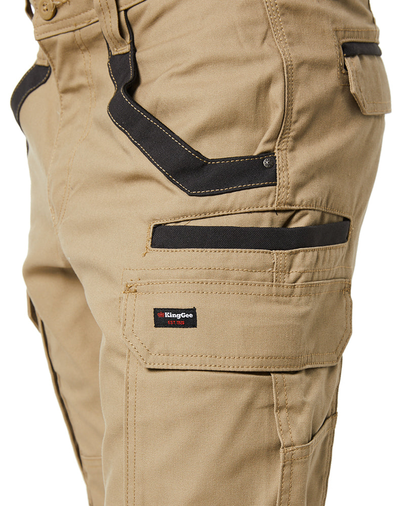 Tradies Utility Cargo Pant - Khaki