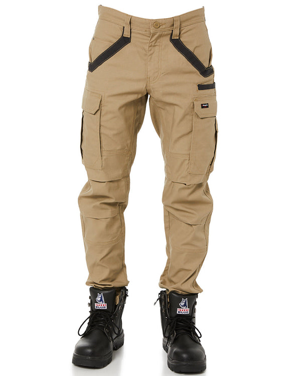 Tradies Utility Cargo Pant - Khaki