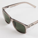 Kenneth Polarised Safety Glasses - Steel