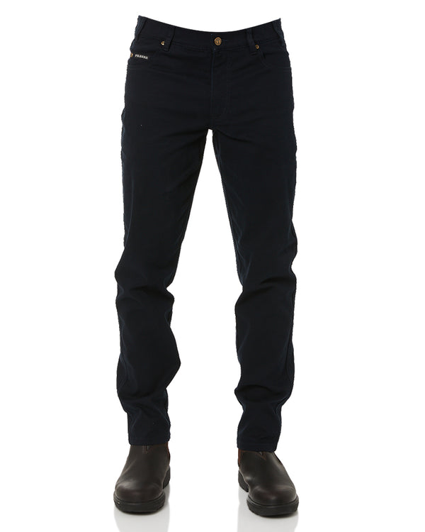 Cotton Stretch Jeans - Ink