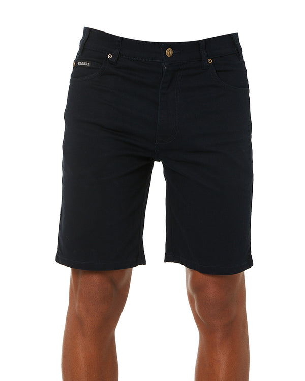 Cotton Stretch Jean Short - Ink Navy