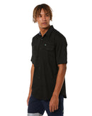 SSH-1 Stretch Work Shirt SS - Black