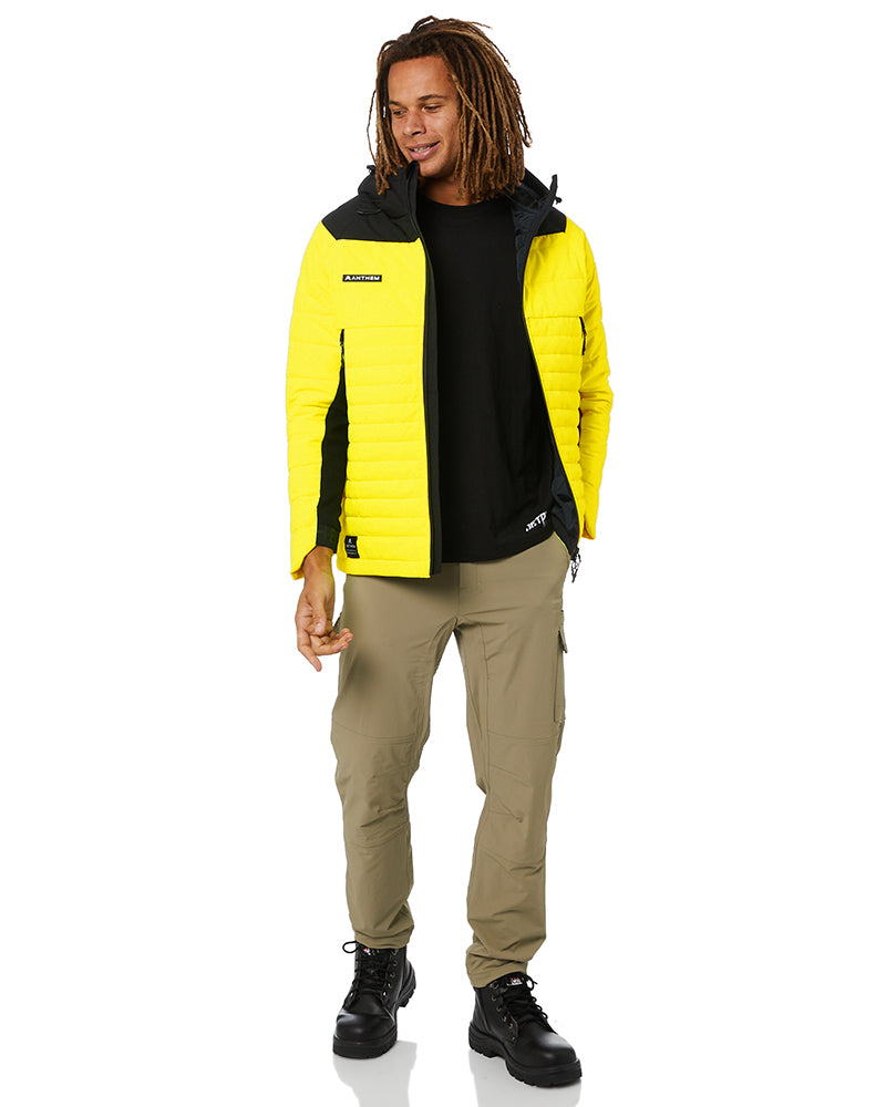 Performance Hi Vis Puffer Jacket - Yellow