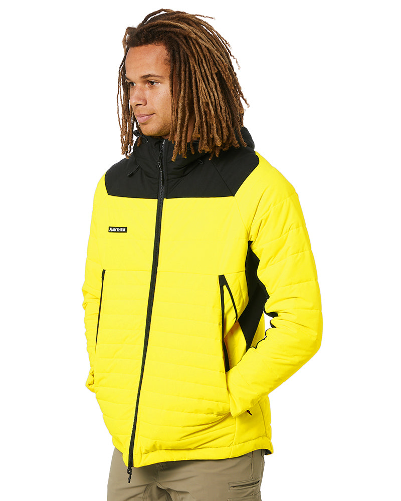 Performance Hi Vis Puffer Jacket - Yellow